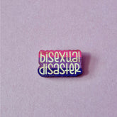 Bisexual disaster pin